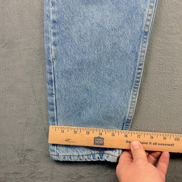 Vintage Levi's 512 Jeans Womens Size 11 Blue Denim Slim Fit Tapered Leg Made USA - Picture 8 of 10